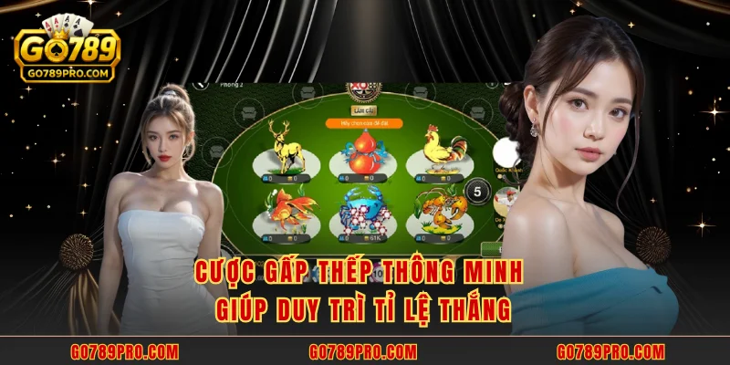 Cược gấp thếp thông minh giúp duy trì tỉ lệ thắng