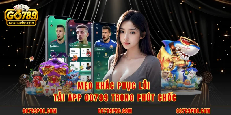 Mẹo khắc phục lỗi tải app GO789 trong phút chốc
