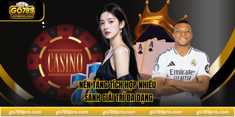 Nền tảng tích hợp nhiều sảnh giải trí đa dạng
